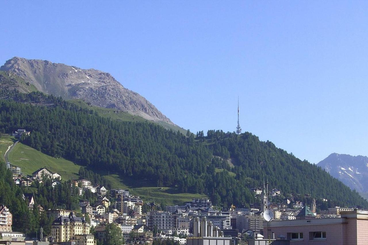 Grosse Wohnung Mitten In St. Moritz Am See Eksteriør billede